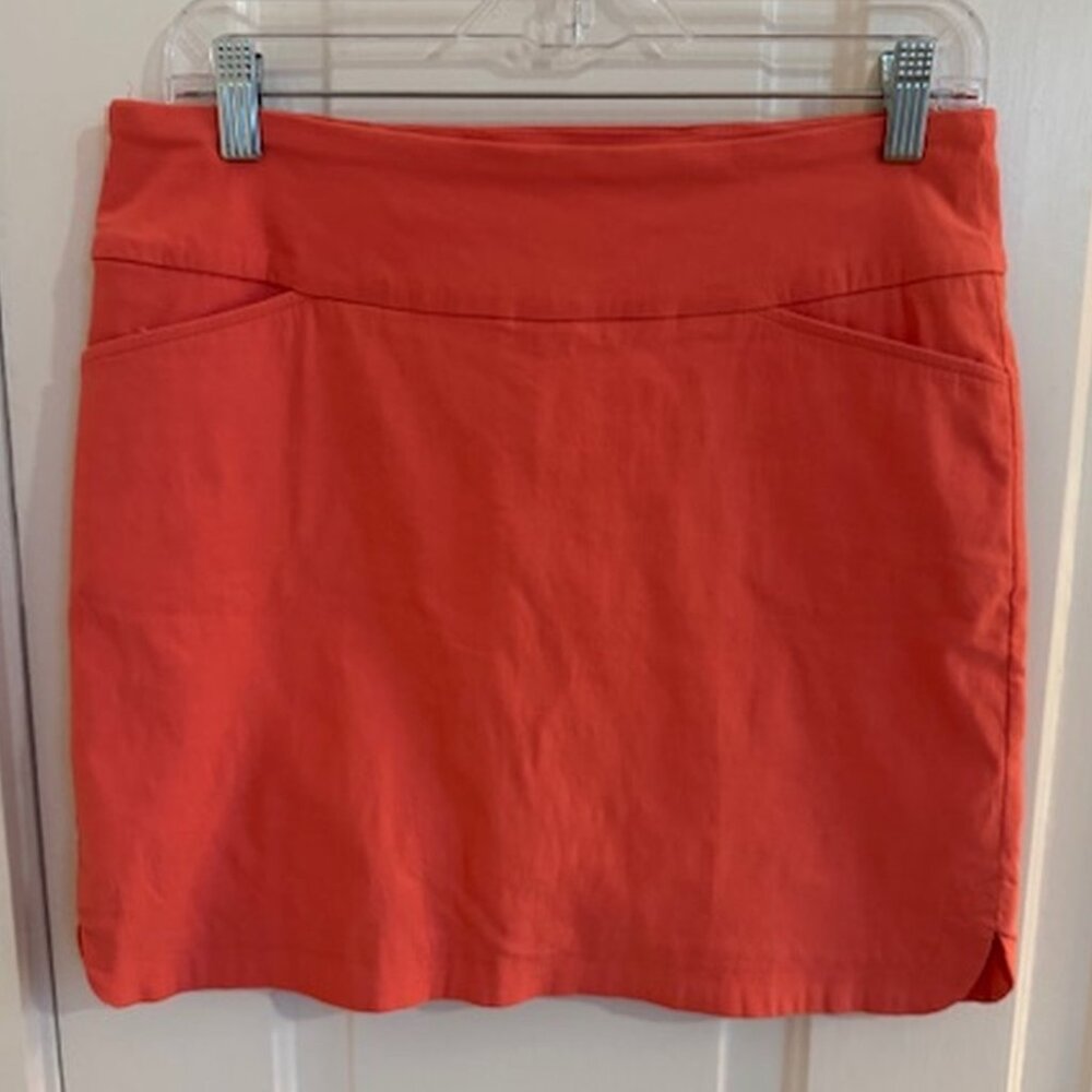 Salmon Skort (photo looks slightly more orange), Size Medium